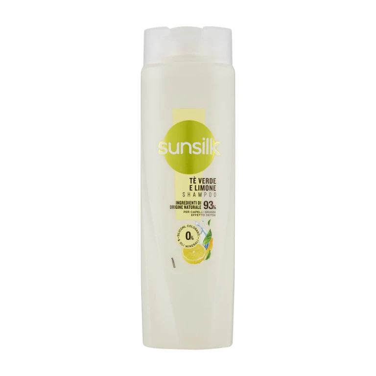 Green Tea And Lemon Shampoo For Oily Hair Detox Effect 250 ml