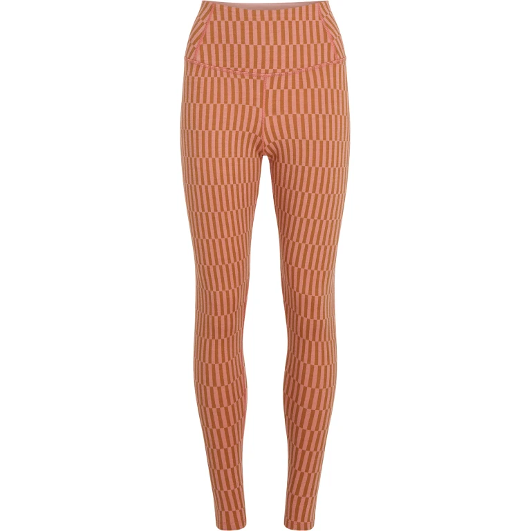 Merino 260 Tech Vertex Snow Grid High Rise Thermal Leggings - Women's