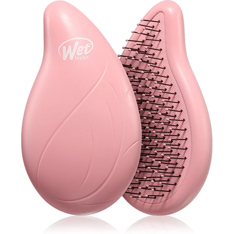 Go Green Palm hairbrush pink