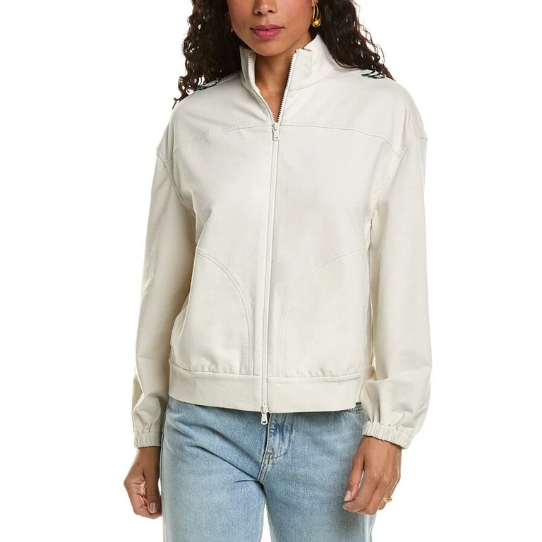 Wooff White Zip Jacket