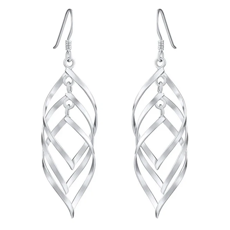 Elegant Silver Earrings Prme11002N