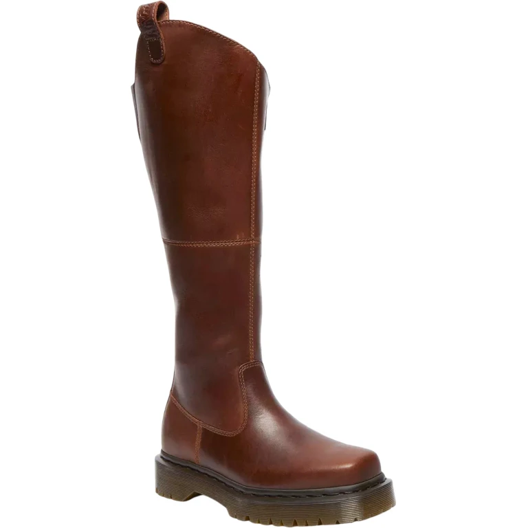 Amaayah Knee High Leather Riding Boots - Women's