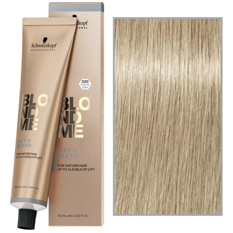 Professional BlondMe Lift&Blend Hair lightening cream 60 ml ash