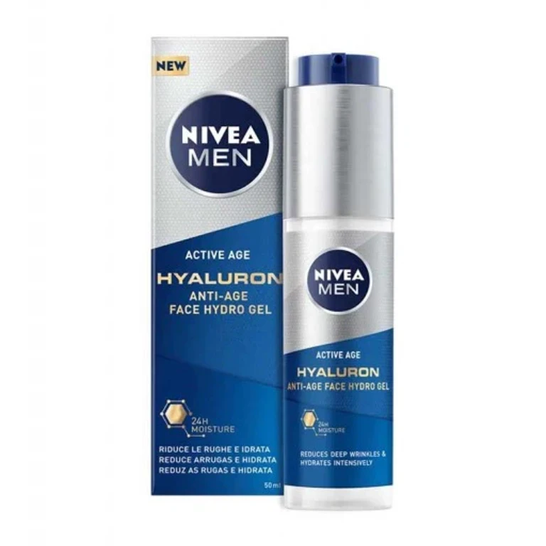 Anti-Hydrating Facial Gel with Hyaluronic Acid