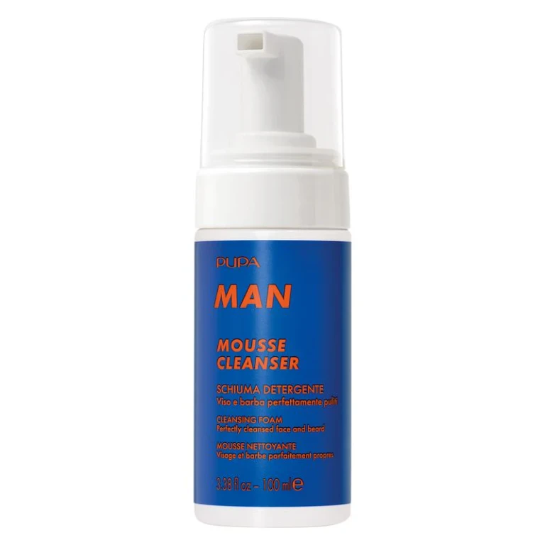 Man Cleansing Mousse - Perfectly Clean Face And Beard 100 Ml