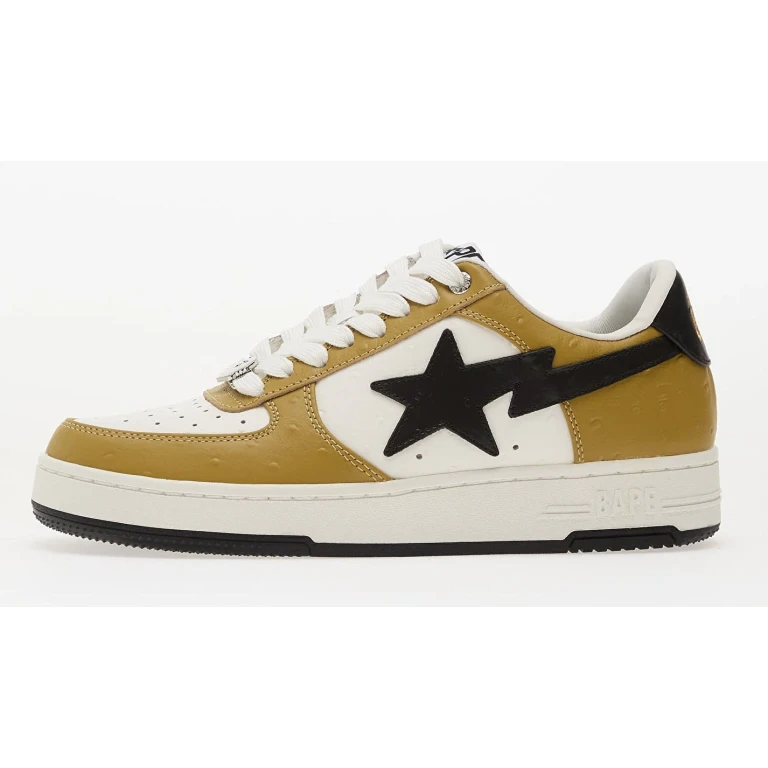 Men's A Bathing Ape BAPE Sta #3 M2 - Brown/Black Ostrich