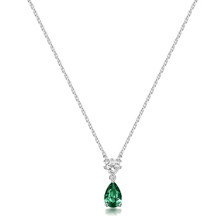Lovely Life Green Fantasy Silver Necklace FLG109