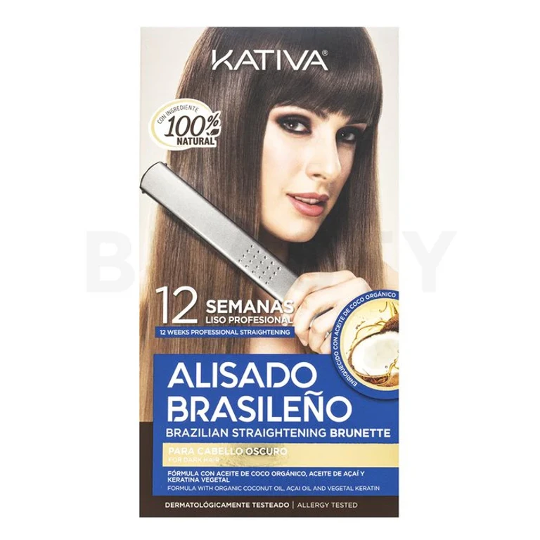 Brazilian smoothing kit Kativa Brunette 225 ml