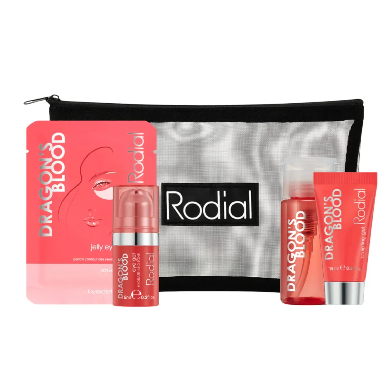 Little Luxuries Kit Dragon's Blood - Micellar Water, Eye Gel, Face Gel, Moisturizer and Eye Patches