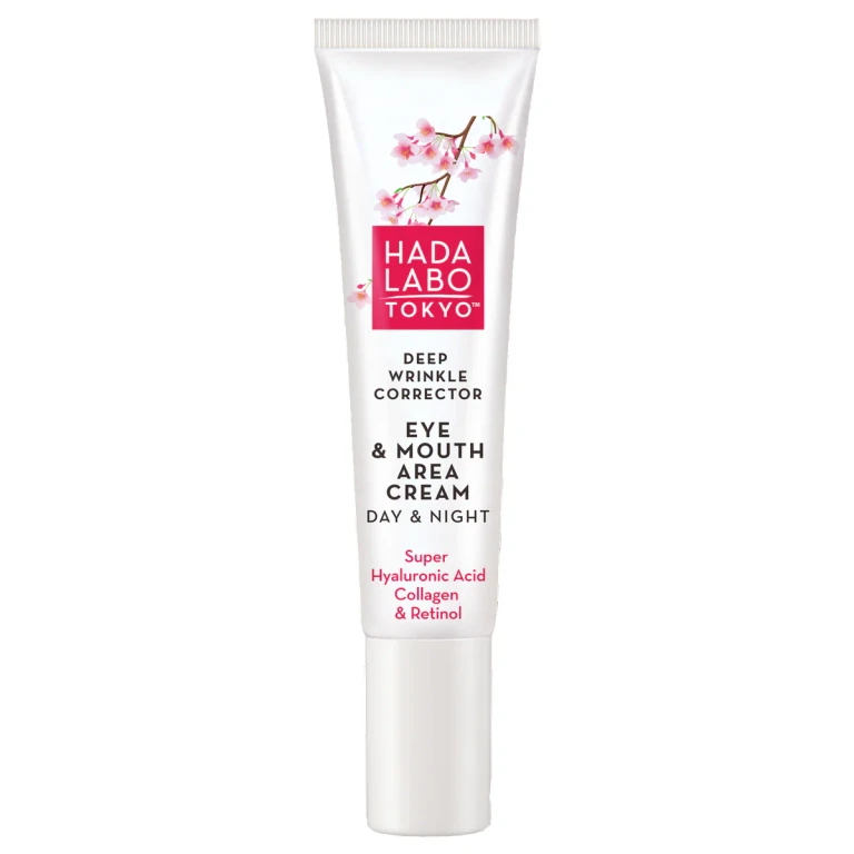 Hada Labo Hyaluronic Acid and Collagen Anti-Wrinkle Day and Night Eye Contour Cream 15 ml
