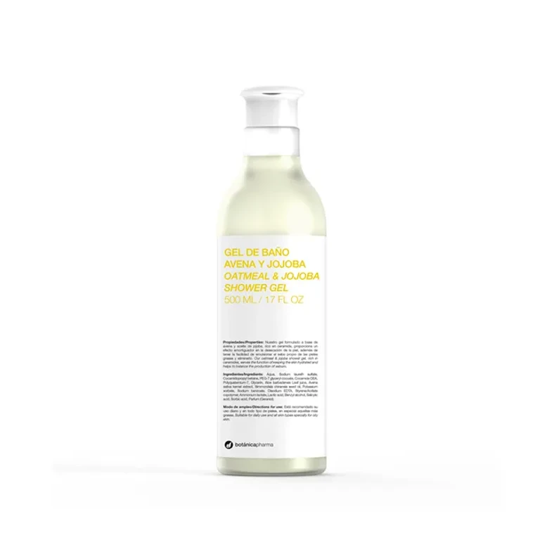 Oat and Jojoba Bath Gel Botánicapharma 500 ml