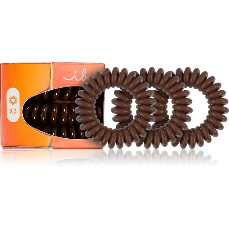 Original Premium Brown Pretzel Hair Ties 3 Pieces