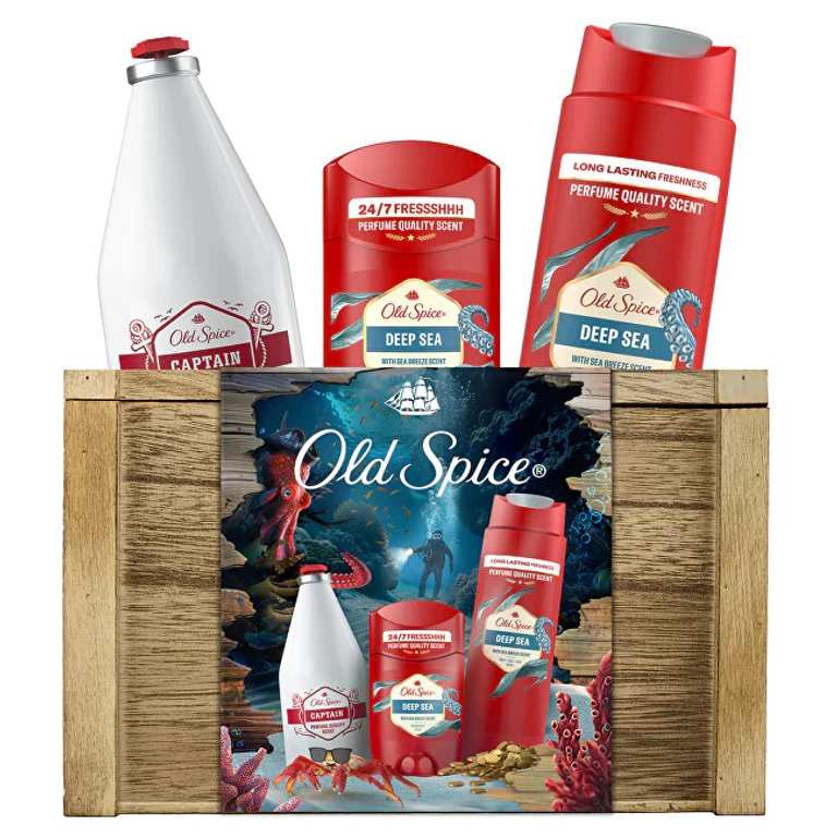 Gift Set for Body Care Deep Sea