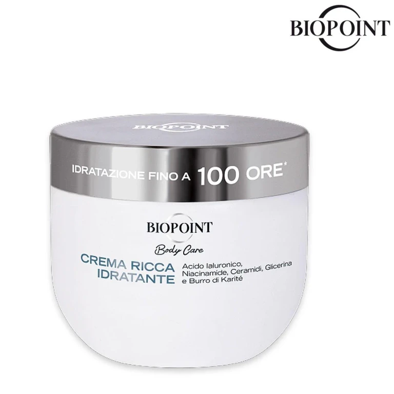 Rich Moisturizing Cream Biopoint Jar 400 ml