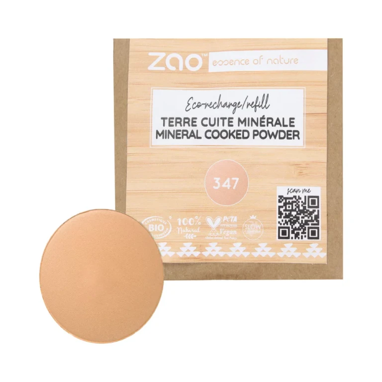 Cooked Mineral Bronzer Refill, 347 Apricot Beige (15g)