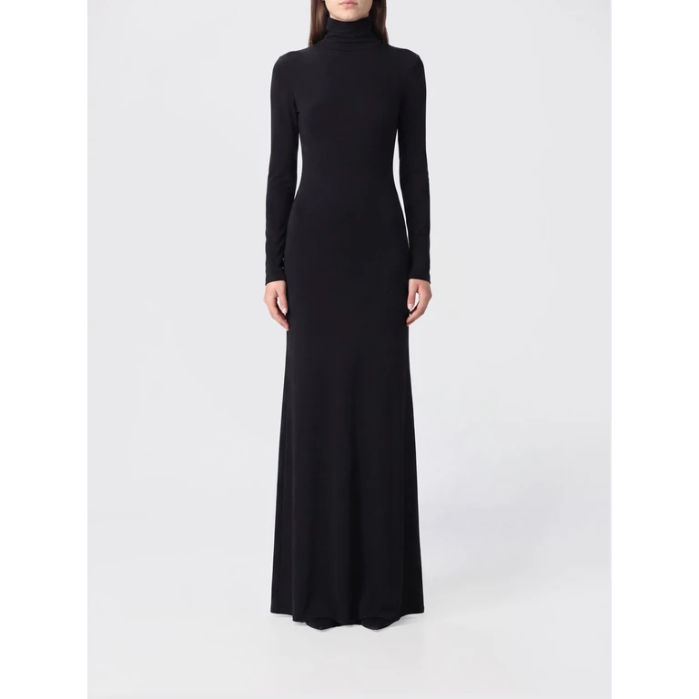 Vestido de noite de malha preta TOM FORD