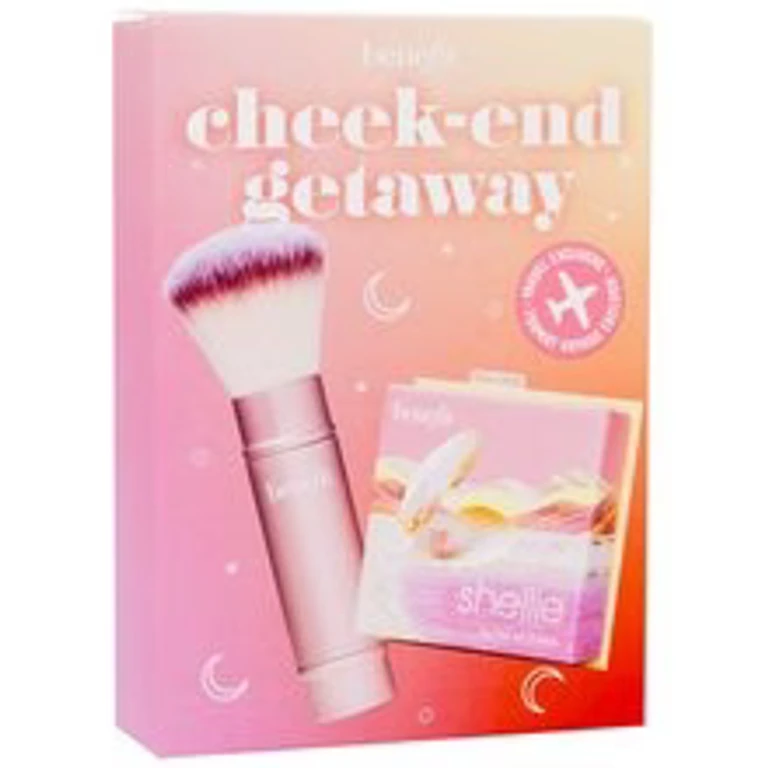 Shellie Blush Cheek-End Getaway Set - Warm Shell Pink Gift Set