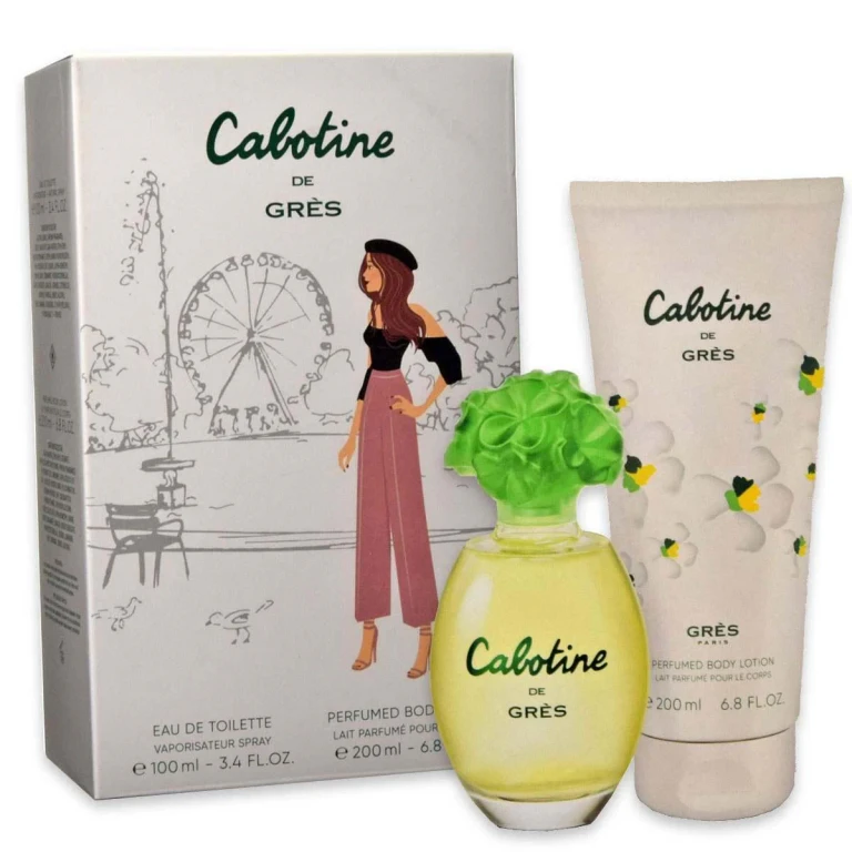 Parfums Gres Coffret Cabotine Duo EDT 100 ml + Loción corporal 200 ml