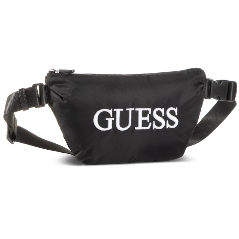 , Quatro, Fabric Bum Bag, Black, 19/28.5 x 17 x 4 cm, Men's