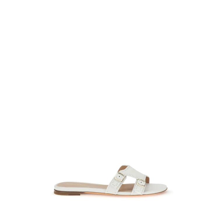 Sandals Leather White