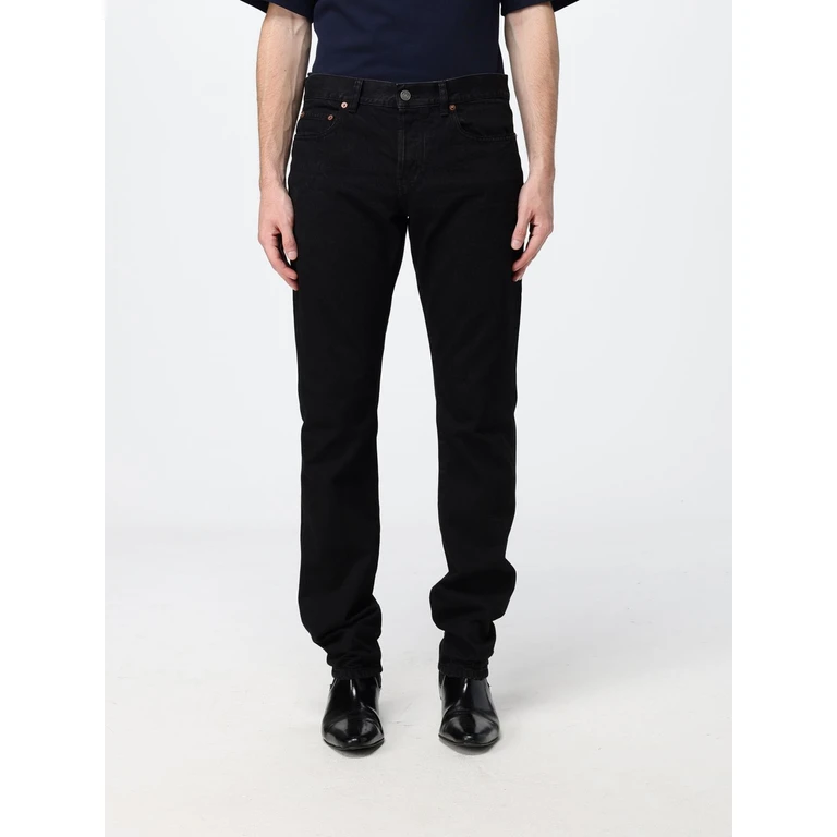 SAINT LAURENT Pants Men color Black (854129Y07YD1238)