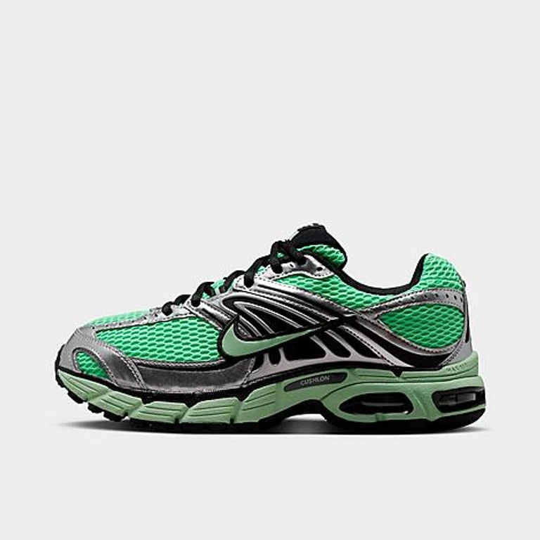 Women's Air Max Moto 2K Casual Shoes in Illusion Green/Metallic Silver/Black Size: 5.0