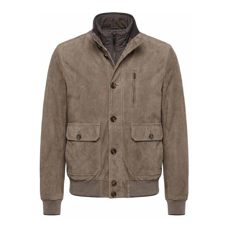 Blouson Rembourré - Taupe (MOUBO100213URU0254)