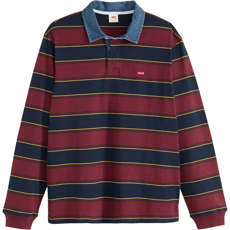 Classic Long Sleeve Rugby Shirt - Men's