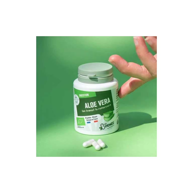 Les Monos Digestion Aloe Vera Bio 60 capsules