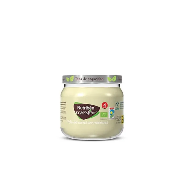 Nutribén Ecopotito Vegetables with Free-Range Chicken 120g