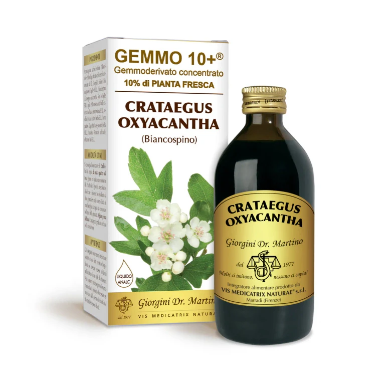 gemmo 10+ hawthorn 200 ml non-alcoholic liquid