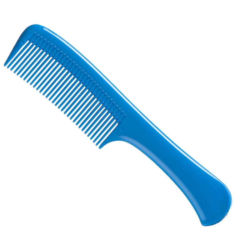 Small, colorful comb and rake, 1 unit
