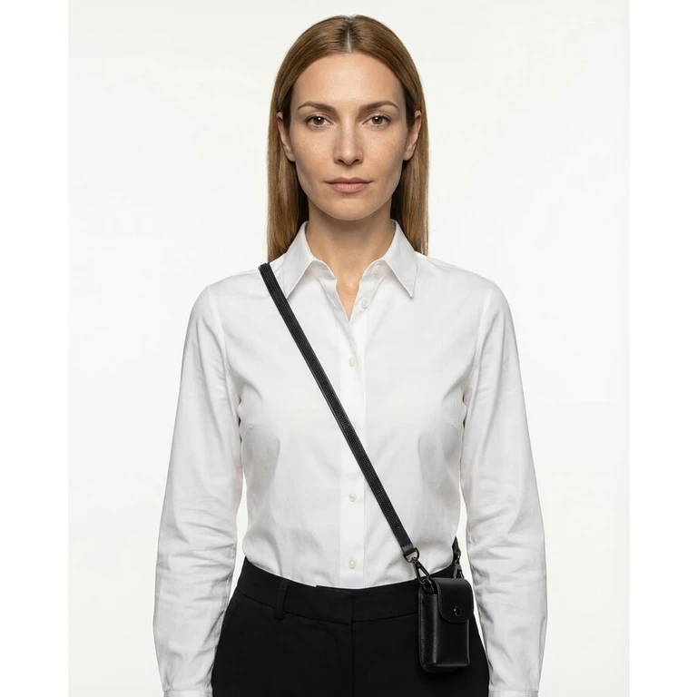 Women'S Ultrablack Leather Shoulder Strap Accessory