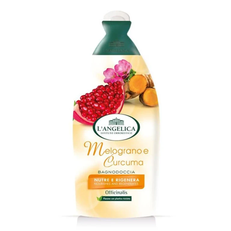 L Angelica Shower Gel Fragrance Pomegranate Turmeric 500Ml