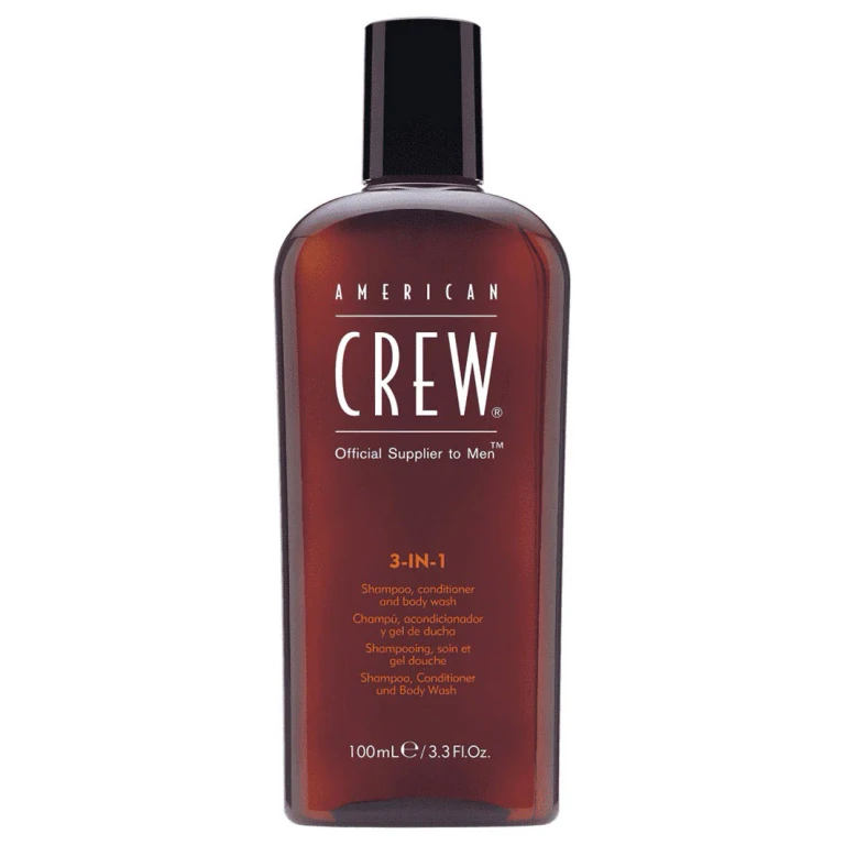 , Classic, Vegan, 3-in-1 Moisturizing Hair Shampoo, Conditioner and Shower Gel 100ml