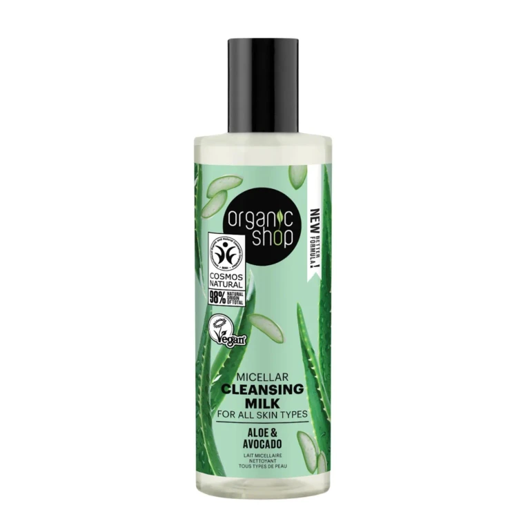 Micellar cleansing milk with aloe Organic Shop 150 ml