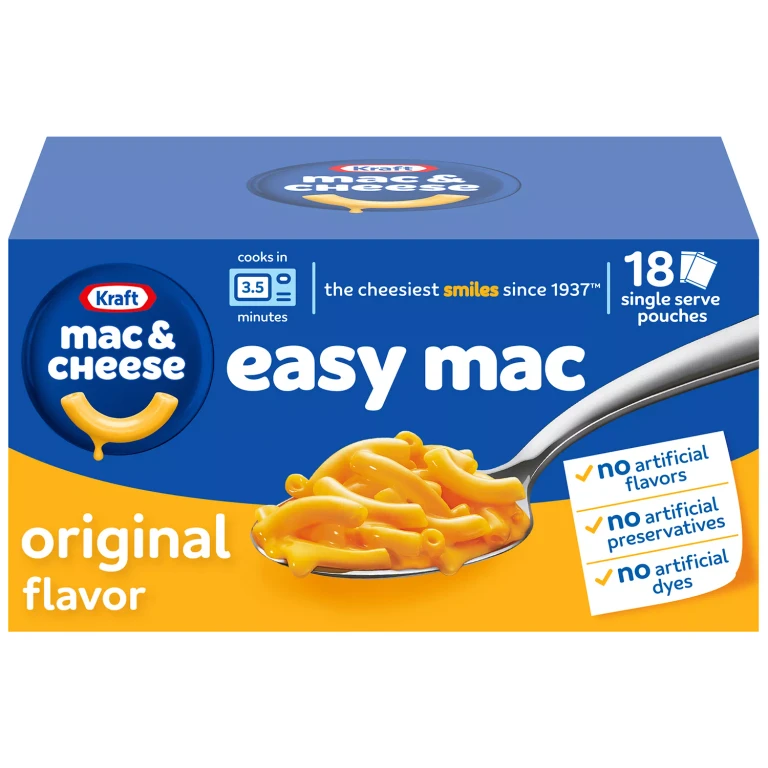 Easy Mac Original Flavor Single-Serve Pouches 18 pk.
