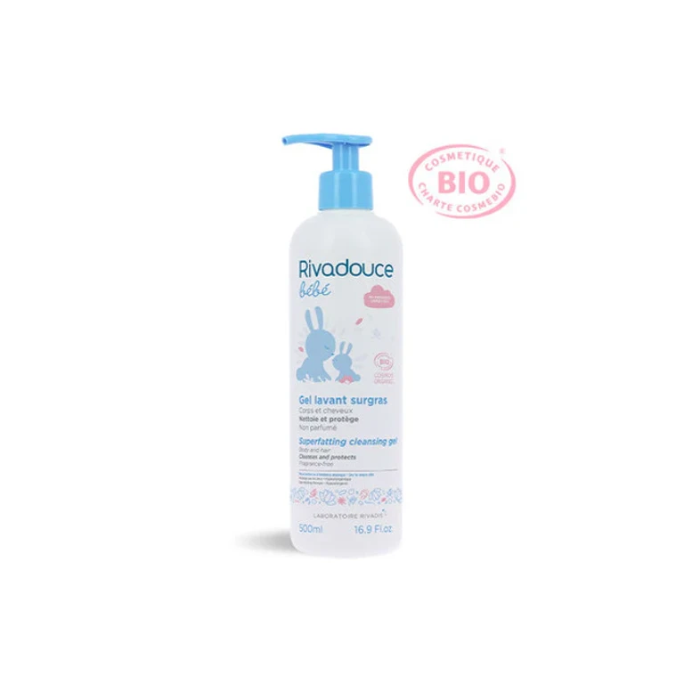 Unscented Organic Bimbo Lavant Surgras Gel 500ml