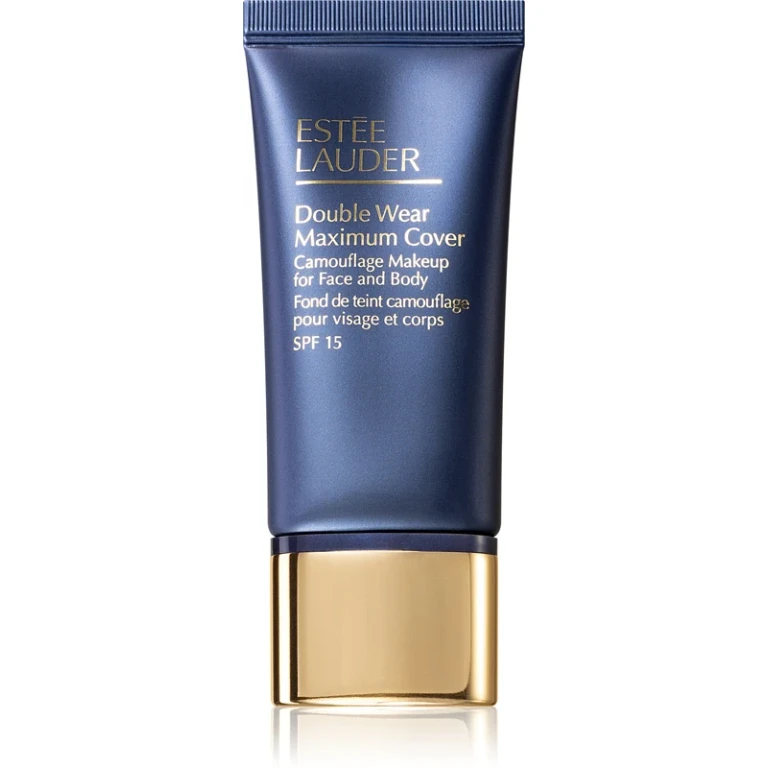 Double Wear Maximum Cover Camouflage Makeup Spf 15 Full Coverage Foundation For Face And Body Color 4W1 Honey Bronze 30 Ml