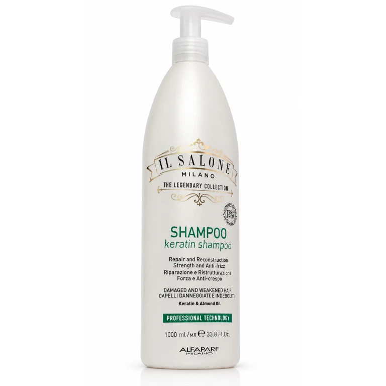 Milan Il Salone Milano Keratin Shampoo Restorative for Damaged Hair 1000 ml