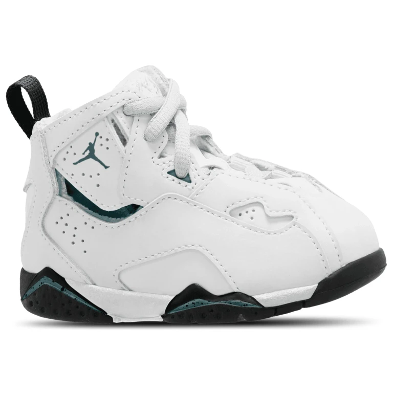 [343797-133] Toddlers Air Jordan True Flight 'white Oxidized Green'