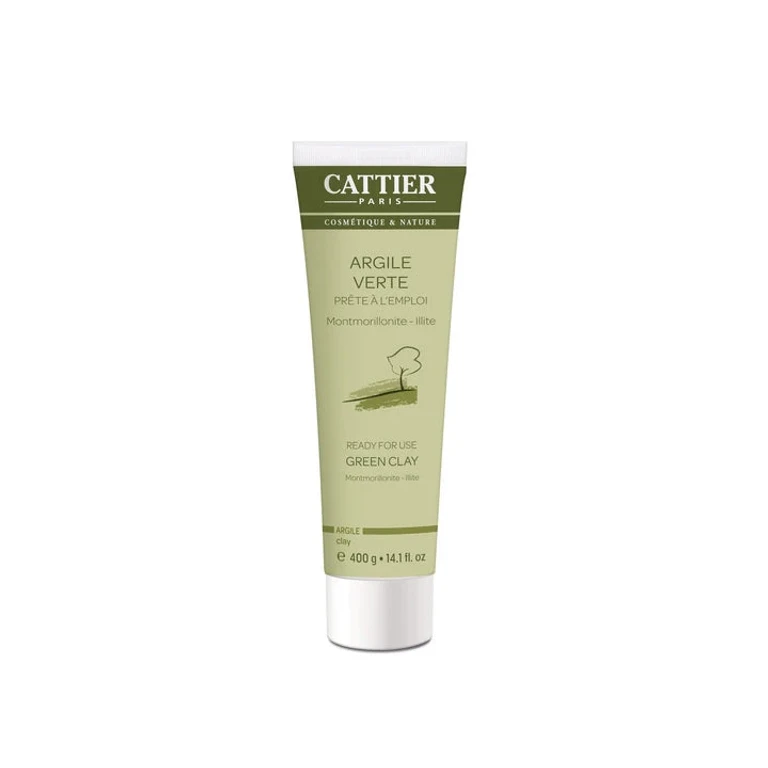Cattier Ready-to-Use Green Clay Montmorillonite Illite 400g