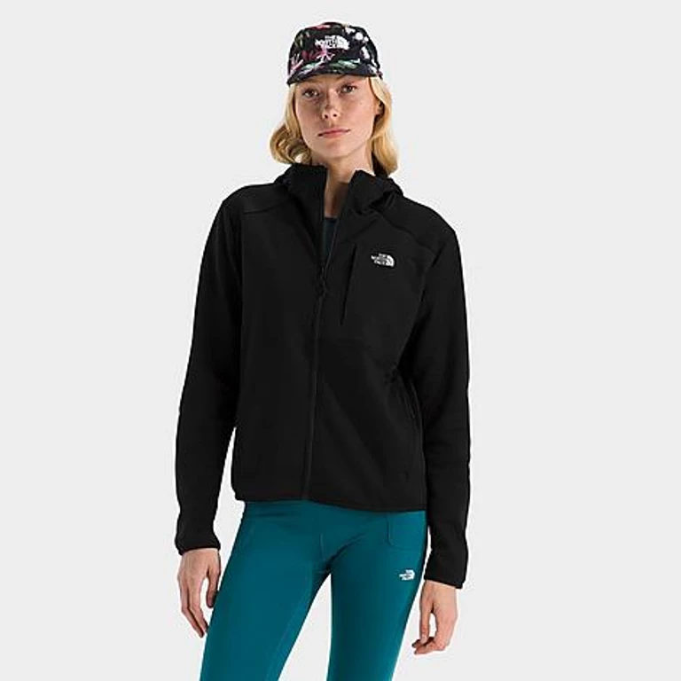 Performance Fleece Full-Zip Hoodie in TNF Black