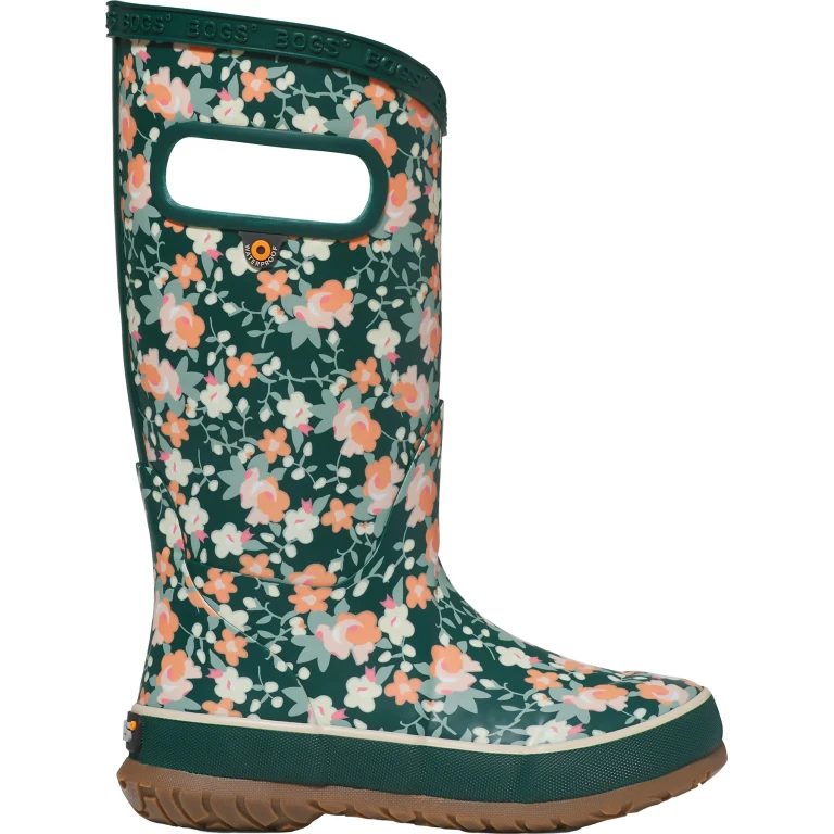 Small Floral Rain Boots - Kids