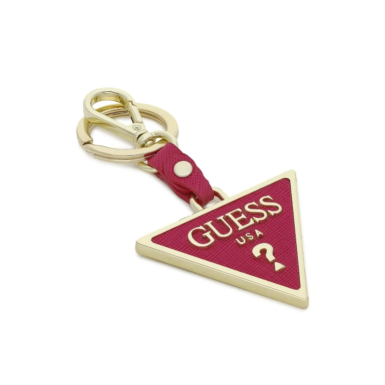 , metal keychain, RW7424, fuchsia