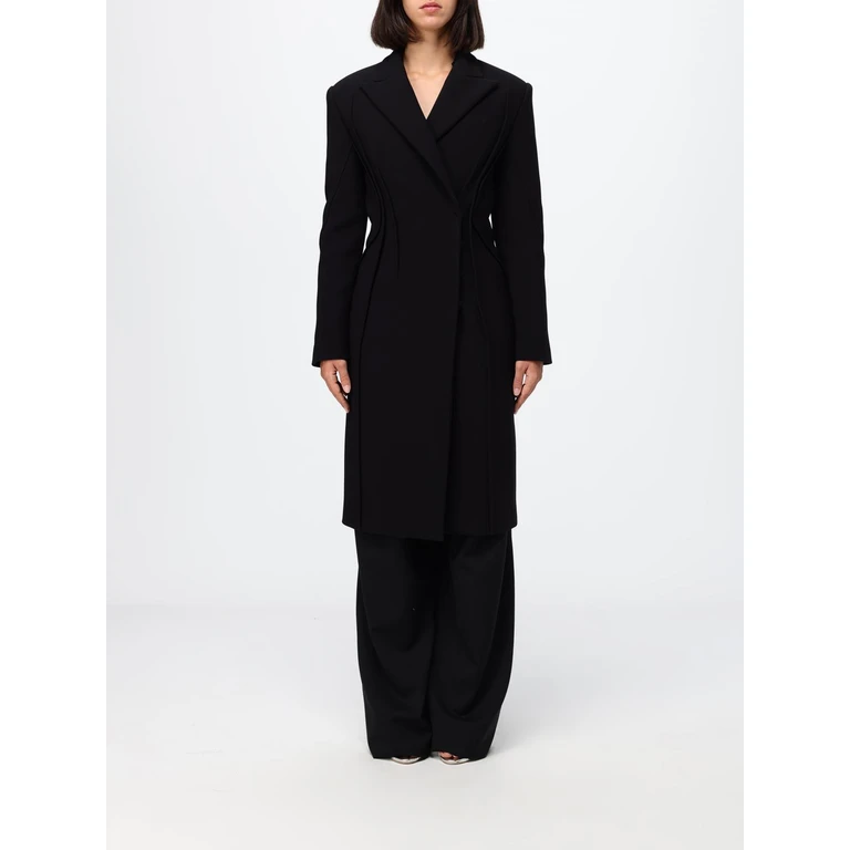 Manteau Long Croisé