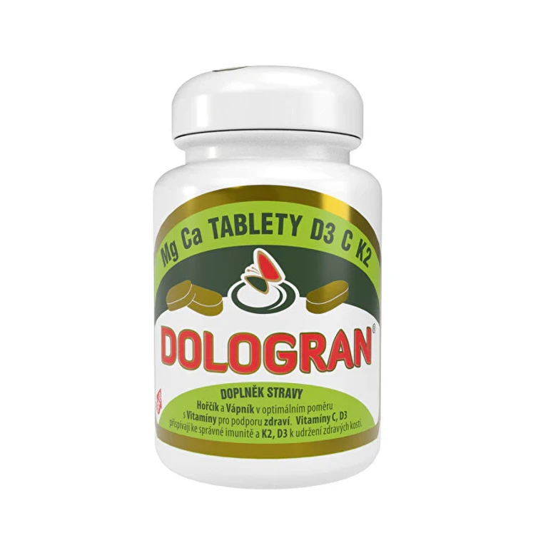 Mg, Ca, D3, C, K2 Tabletten