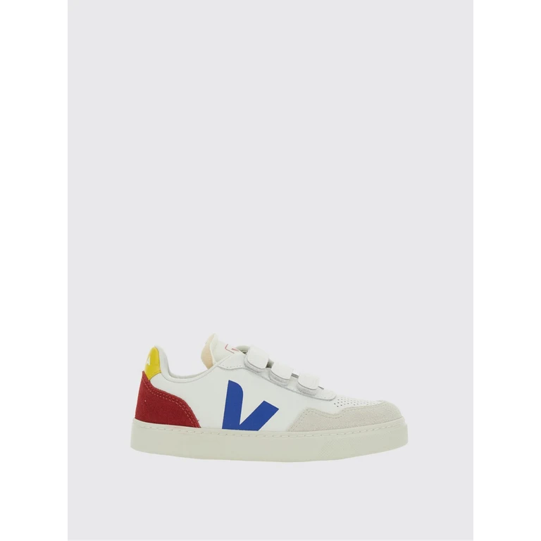 V-90 Low-Top Sneakers for Boys in Organic Leather with Velcro (SX2021511CP1P12)