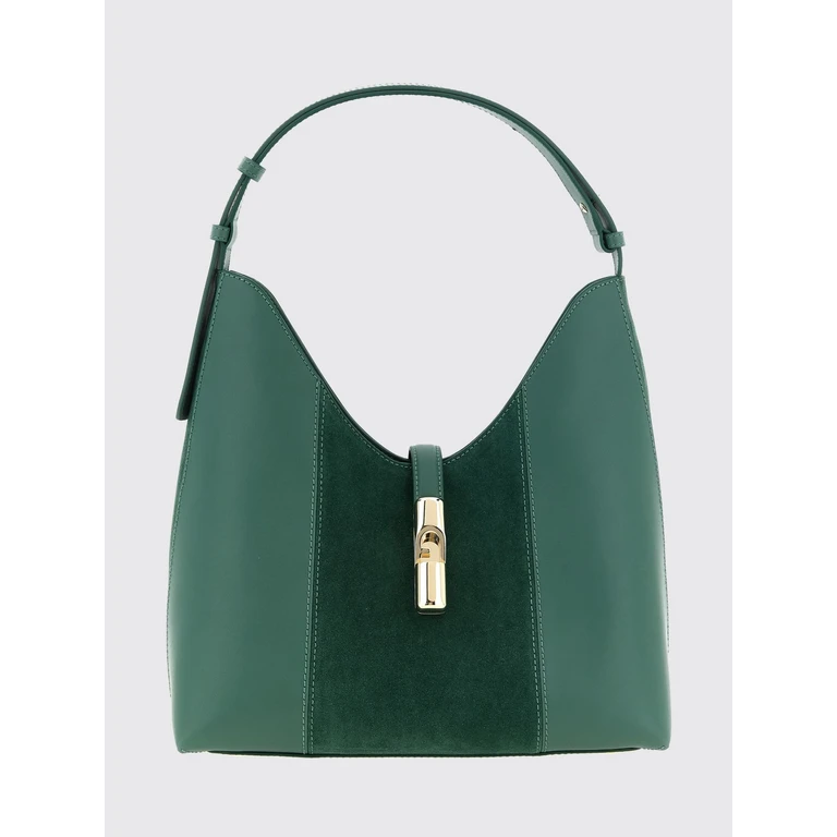 Bolsa de ombro Furla Goccia M Verde