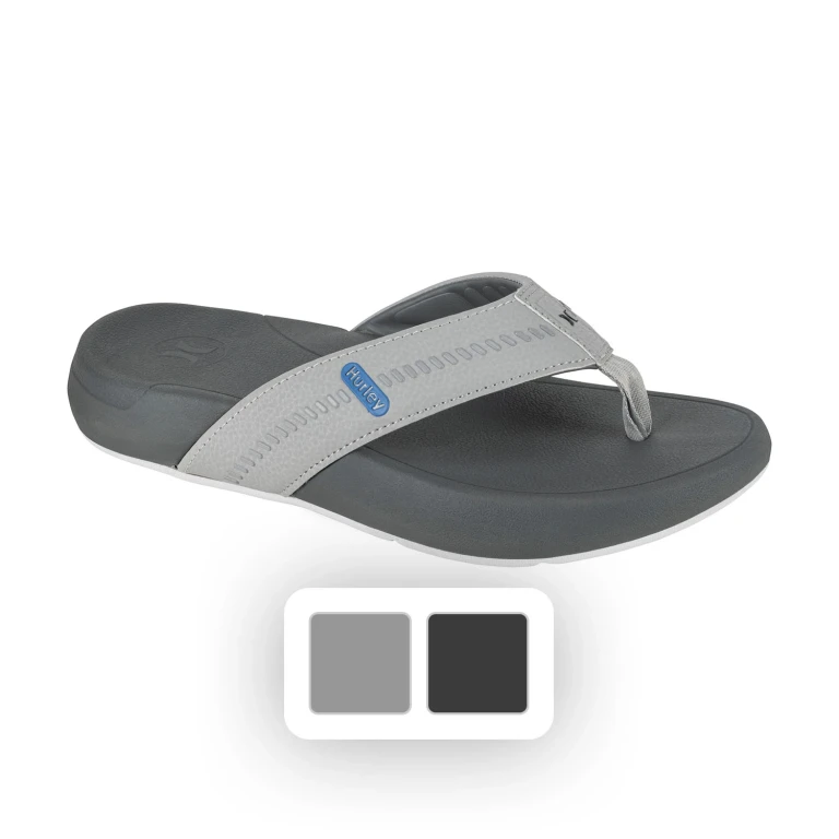 Men's Wave Flip Flop - GREY 11:- 11, Grey